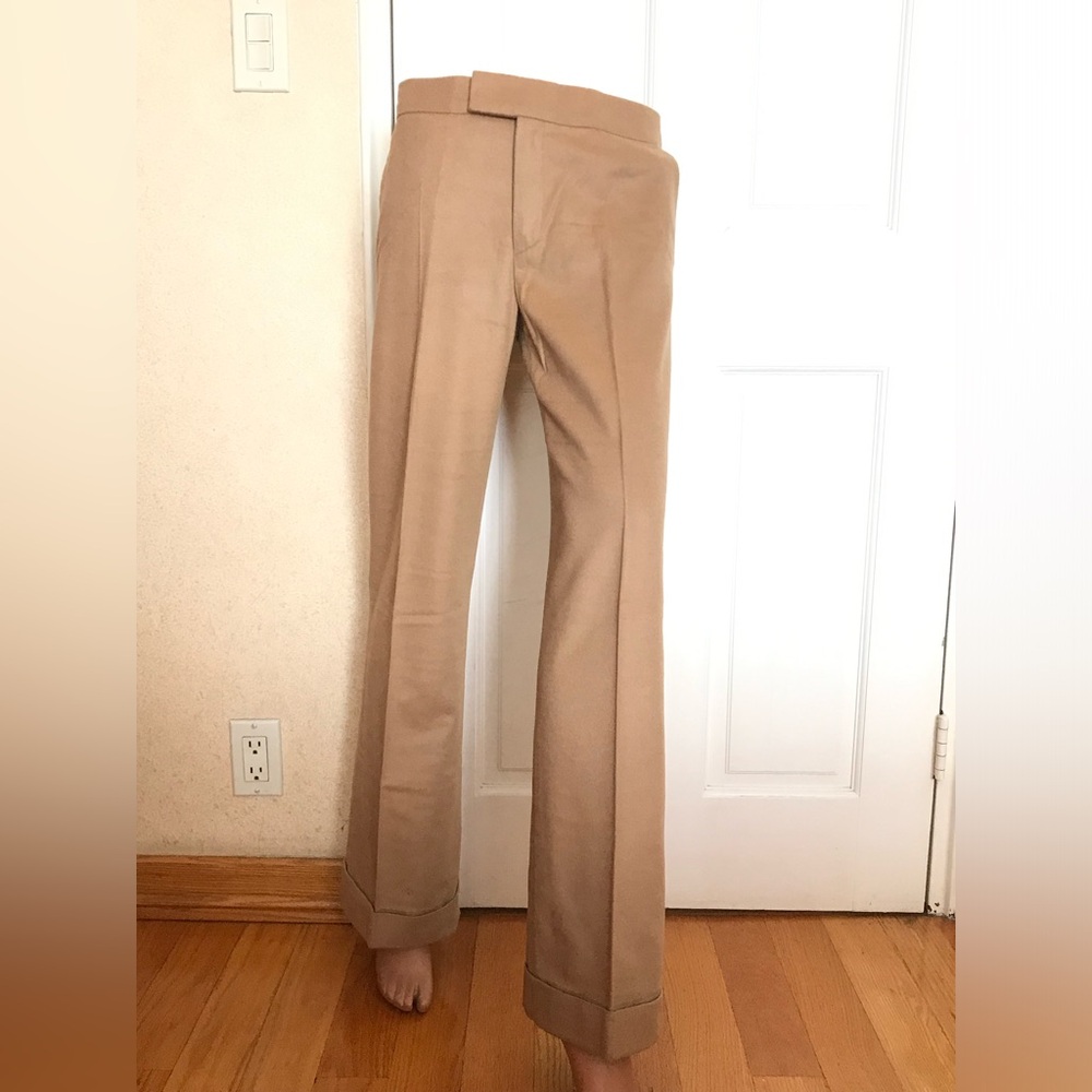 Zara woman wool beige suit pants in size 6. Great condition!